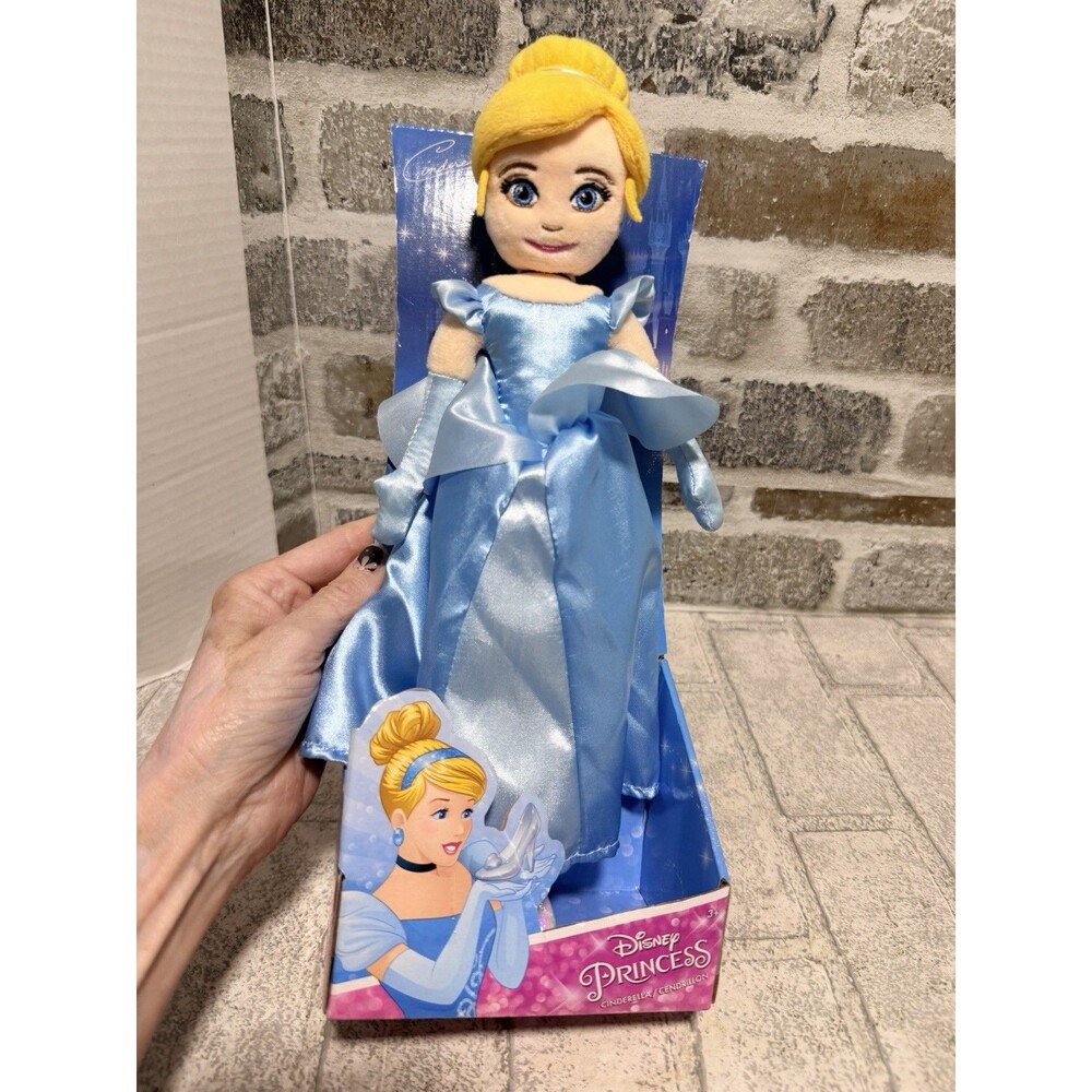 Just Play Princess Cinderella Plush Doll (Brand New | NIB) Disney